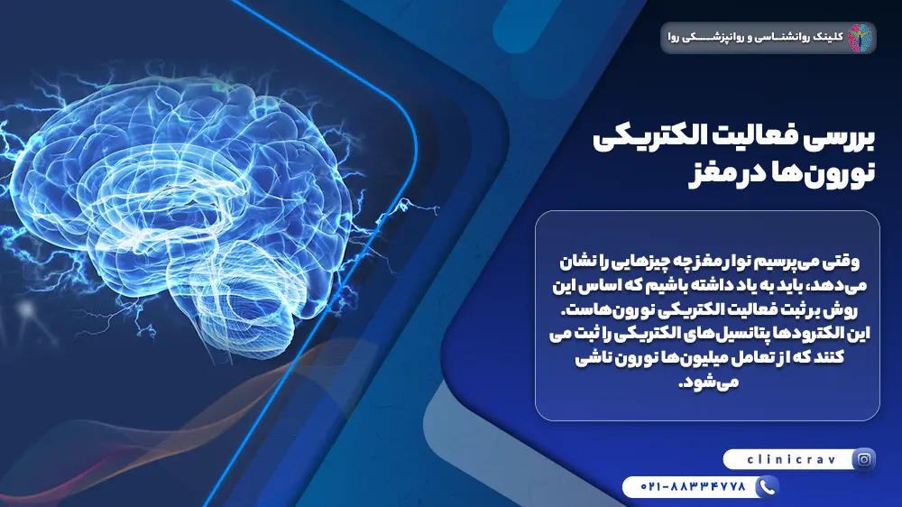 بررسی فعالیت الکتریکی نورون‌ها در مغز
