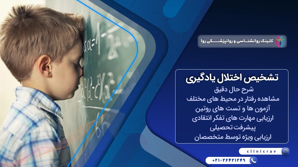 تشخیص اختلال یادگیری در کودکان و بزرگسالان
