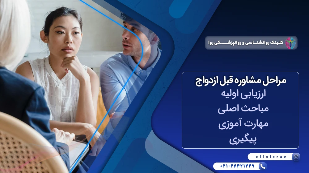 مراحل اجرای مشاوره پیش از ازدواج